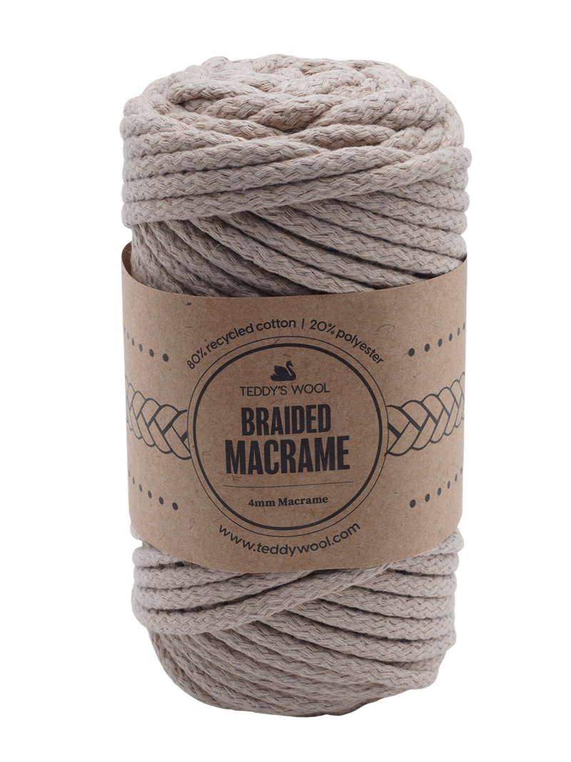 Teddy's - Braided Macrame 4mm