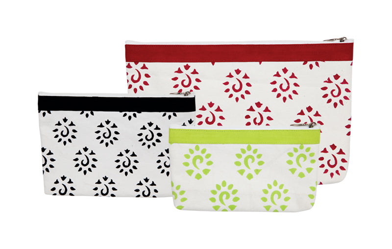 AMBER - Flower Designed Bags For Knitting Needles And Accessories