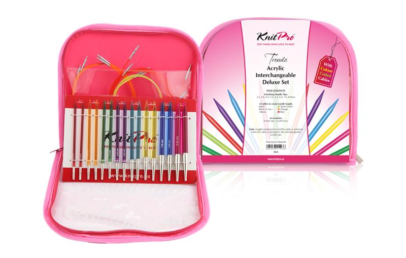 TRENDZ - Interchangeable Circular Needles Set Plastic