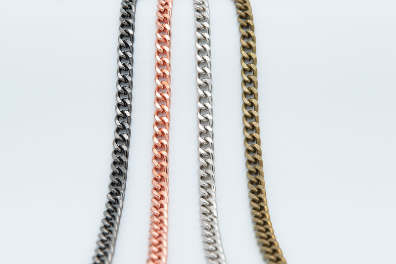 Metal chain for bags (flat)