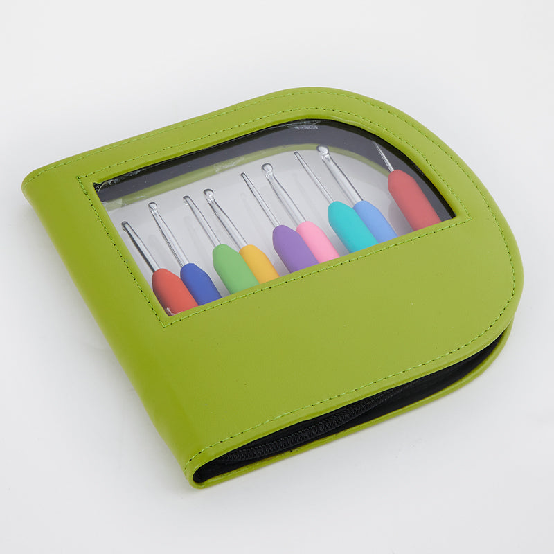 WAVES - Single Ended Crochet Green Set