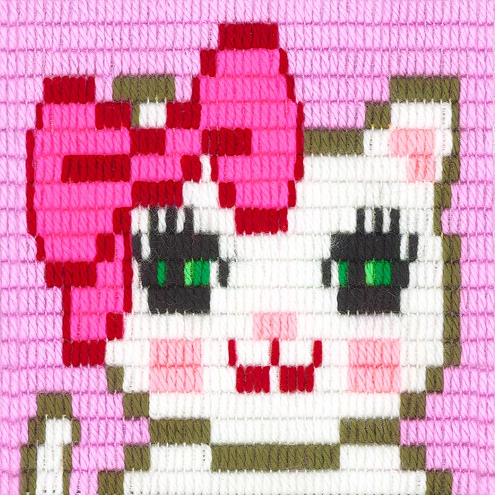 Wool Embroidery 16X16