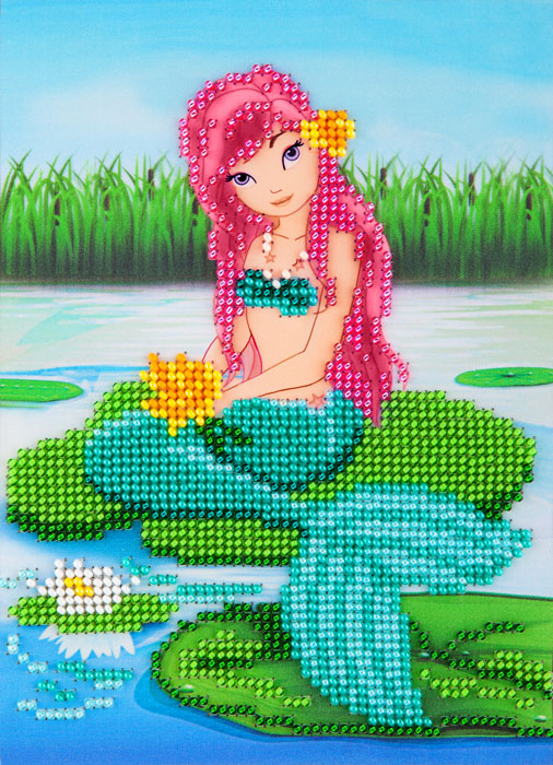 Beads Embroidery 13X18