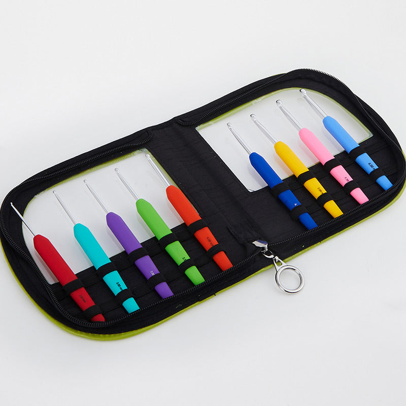 WAVES - Single Ended Crochet Pink Set