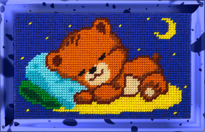 Wool Embroidery 15X25