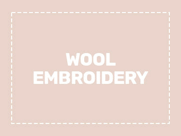 WOOL EMBROIDERY