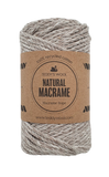 Teddy's - Natural Macrame Melange 4mm